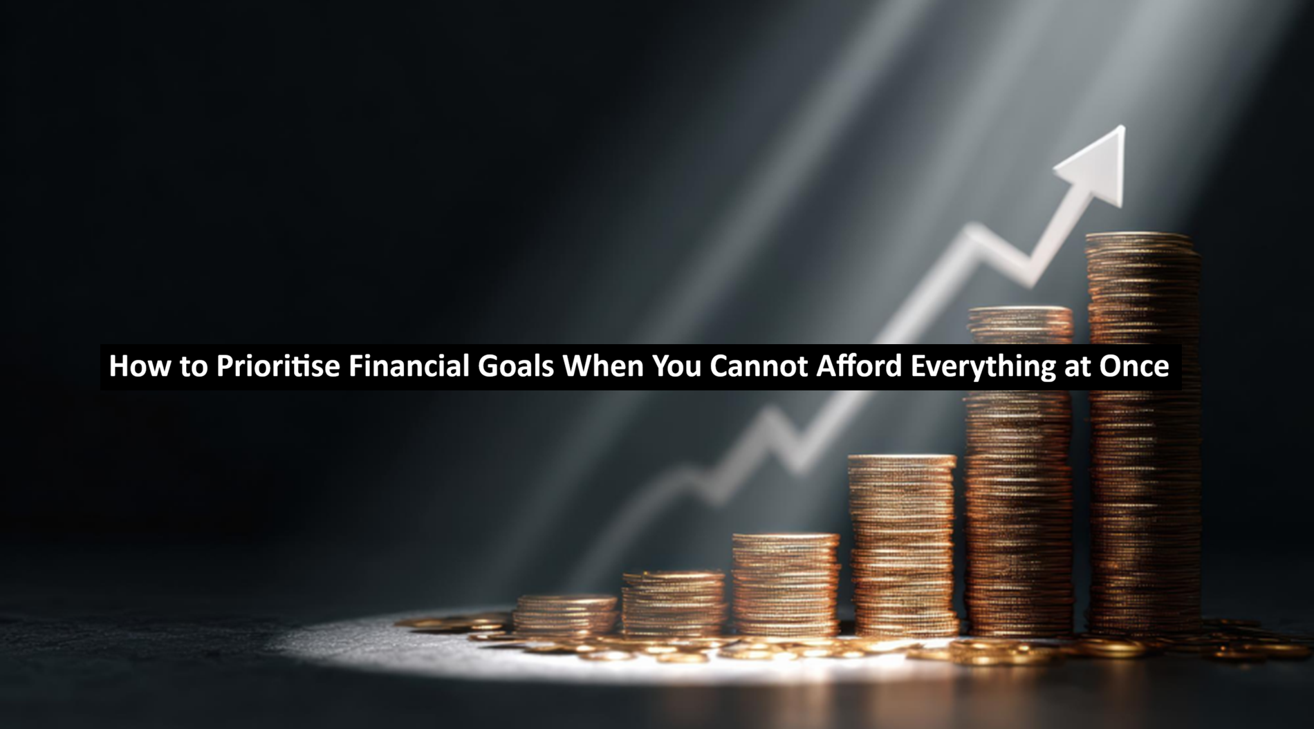 How to Prioritise Financial Goals When You Cannot Afford Everything at Once
